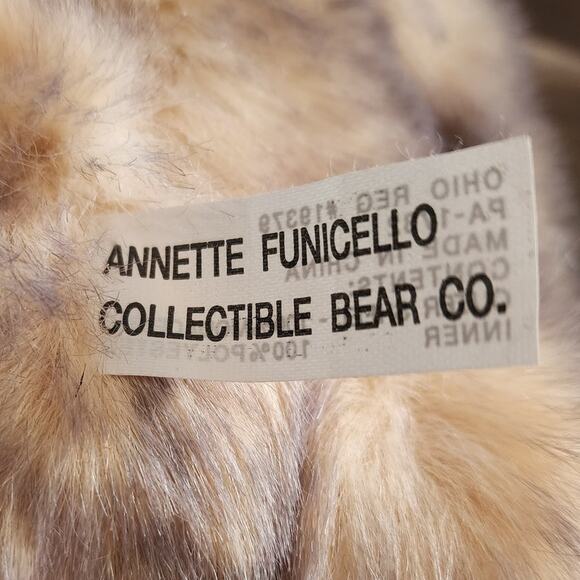 Vintage Annette Funicello Plush Bear Collectible Bear Co. - Picture 6 of 7